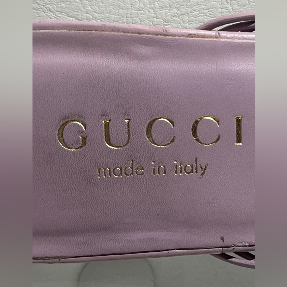 Gucci Women's Purple Sandals - Picture 10 of 13